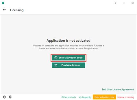 How to reactivate a Kaspersky application with the .